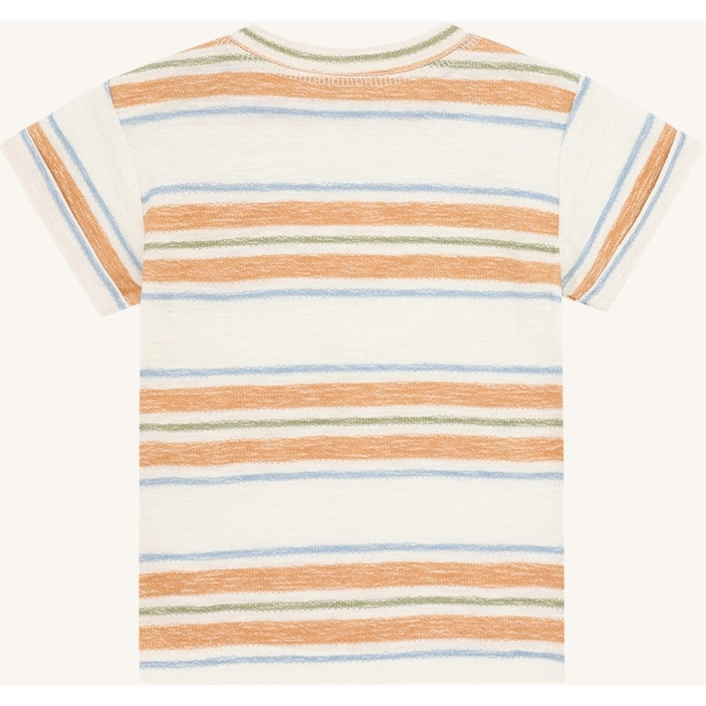 Hust & Claire HCAnton Loop  Stripe T-shirt S/S 3270 Ivory