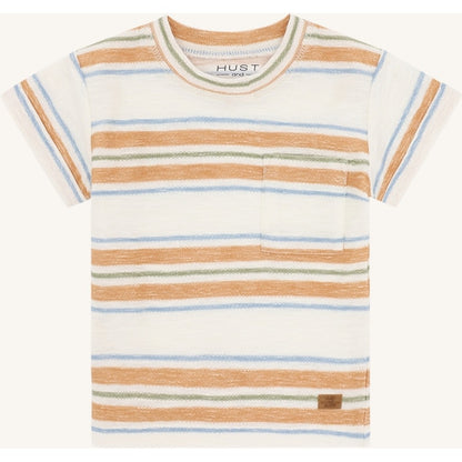 Hust & Claire HCAnton Loop  Stripe T-shirt S/S 3270 Ivory
