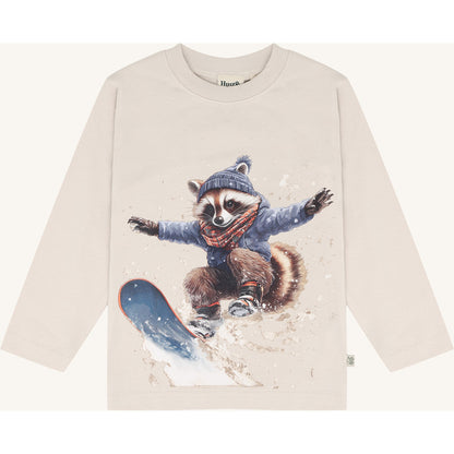 Hust & Claire HCAnton Racoon T-shirt L/S 4501 French Oak