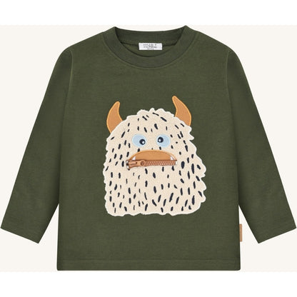 Hust & Claire HCAnton Snowmonster T-shirt L/S 3461 Deep Ivy
