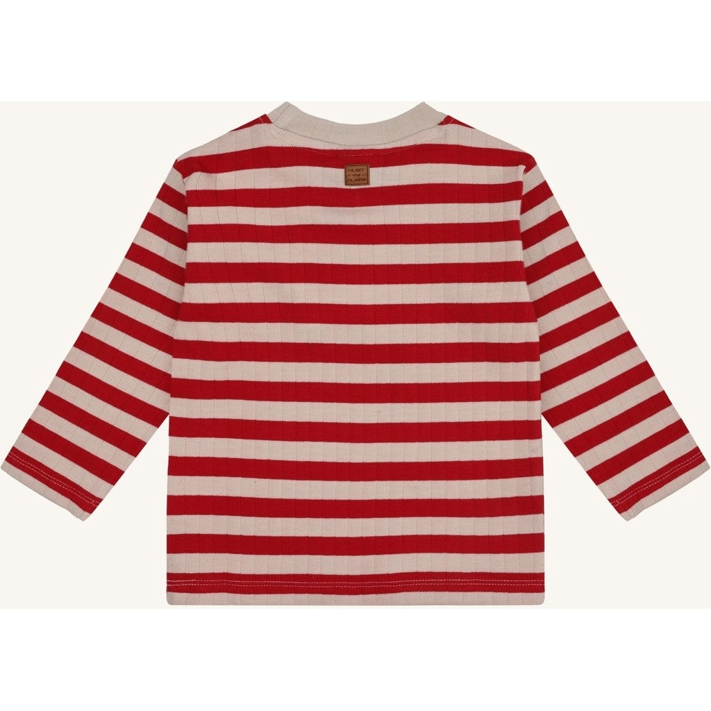 Hust & Claire HCAnton YDFreshly T-shirt L/S 4373 Warm Red
