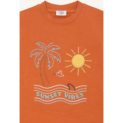 Hust & Claire HCArthur Sunset T-shirt S/S 4662 Autumn