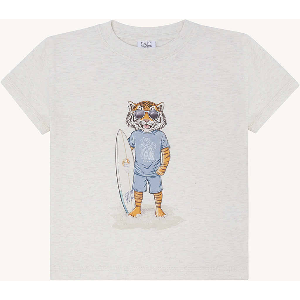Hust & Claire HCArthur  Surfer T-shirt S/S 1262 Whisper Melange