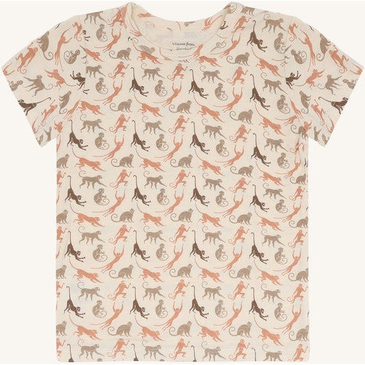 Hust & Claire HCAustin Monkey Sun T-shirt S/S 3517 Sandshell
