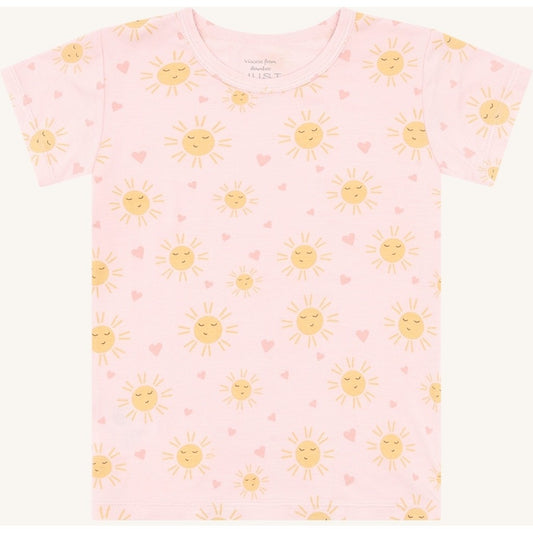 Hust & Claire HCAustin Monkey Sun T-shirt S/S 4319 Chalk Pink