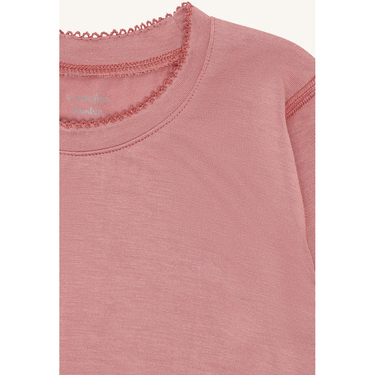 Hust & Claire HCAustin Solid T-shirt L/S 3653 Old Rosie