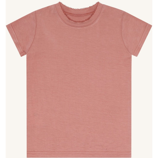 Hust & Claire HCAustin Solid T-shirt S/S 3653 Old Rosie