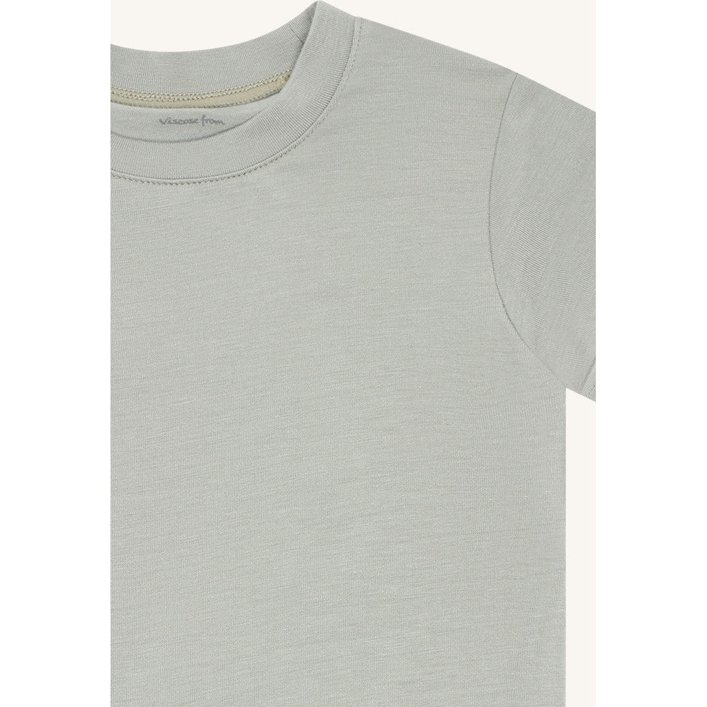 Hust & Claire HCAustin Solid T-shirt S/S 4440 Forest Fog