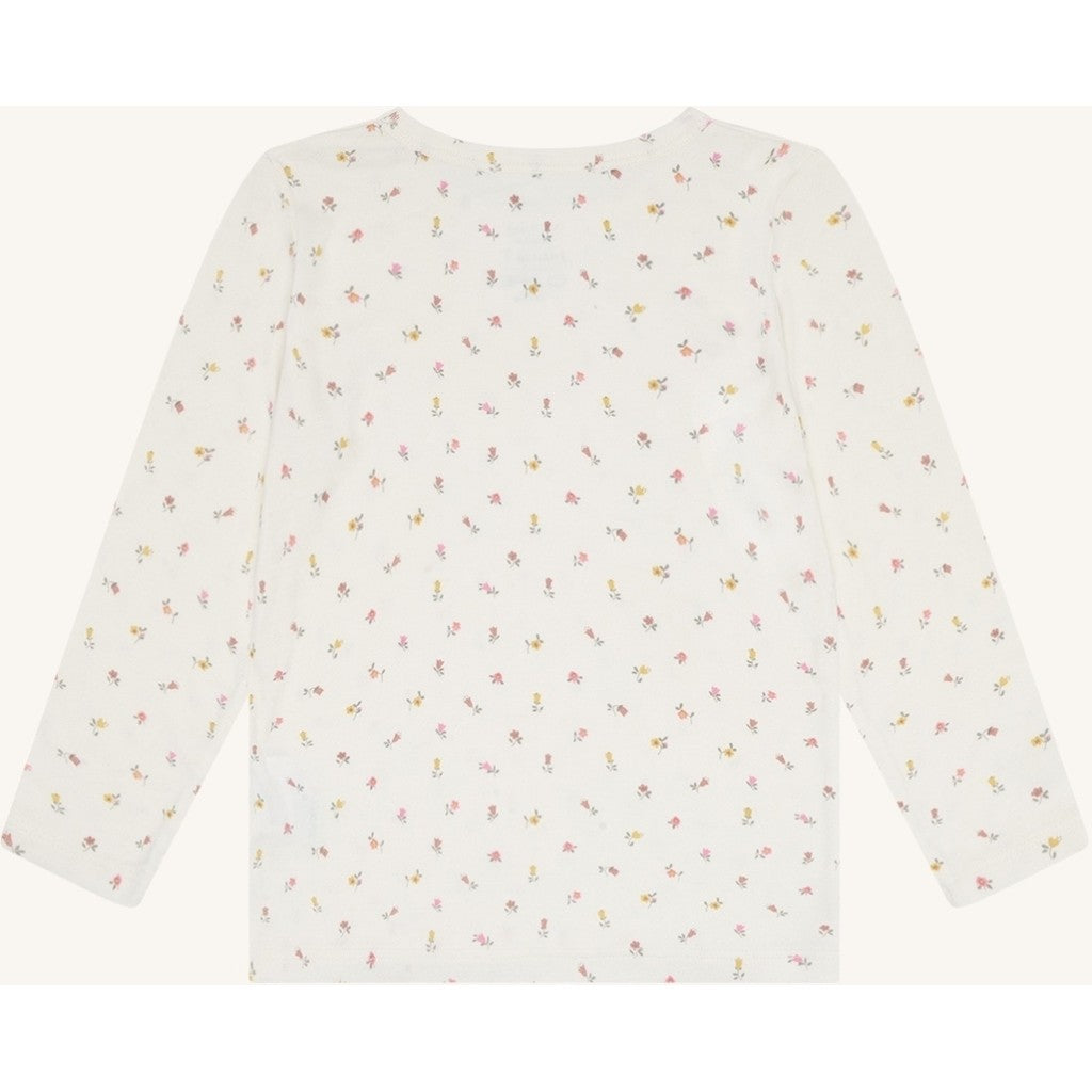 Hust & Claire HCAustin Vintage T-shirt L/S 3270 Ivory