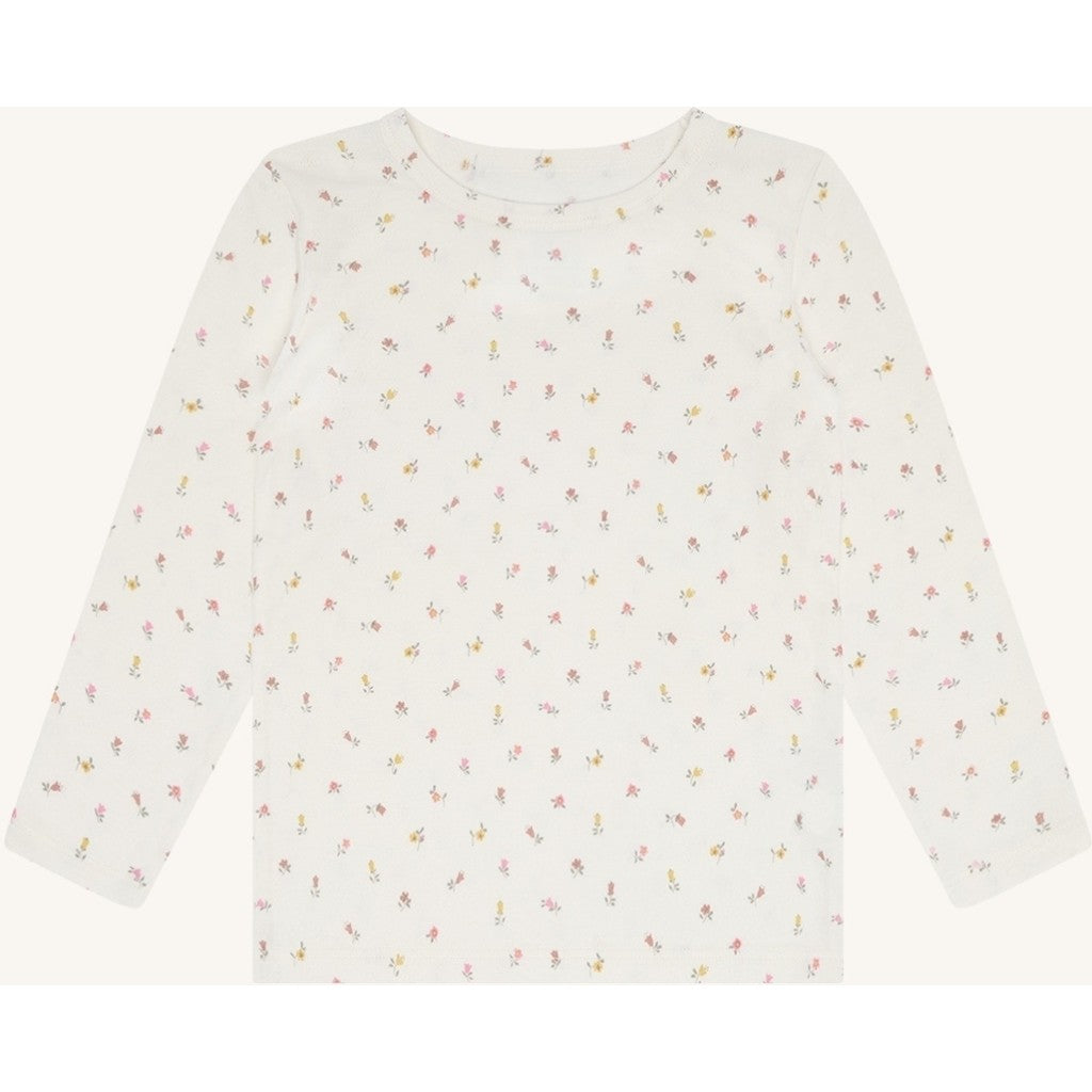Hust & Claire HCAustin Vintage T-shirt L/S 3270 Ivory