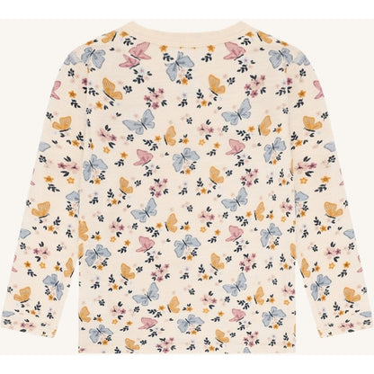 Hust & Claire HCAwo Butterfly T-shirt L/S 3290 Off White
