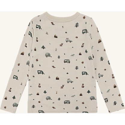 Hust & Claire HCAwo Camp T-shirt L/S 4501 French Oak
