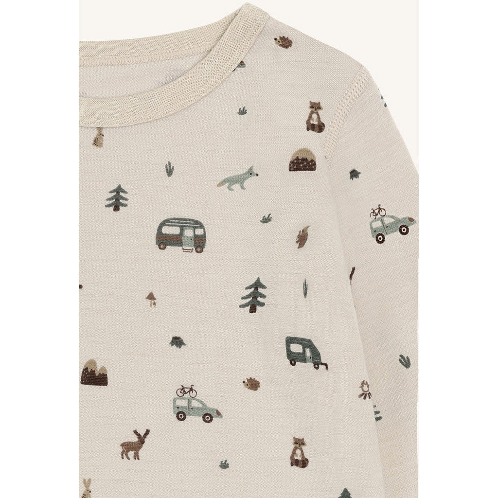 Hust & Claire HCAwo Camp T-shirt L/S 4501 French Oak