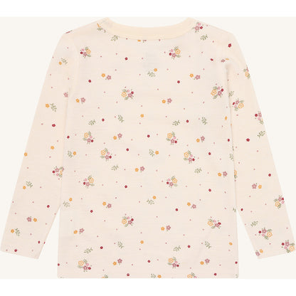 Hust & Claire HCAwo Flora T-shirt L/S 3290 Off White