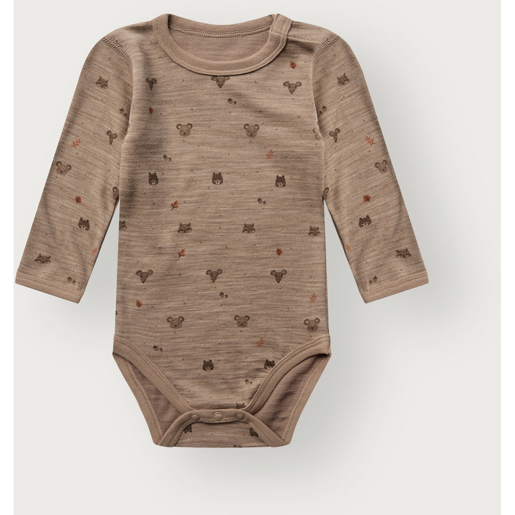 Hust & Claire HCBaloo Forest Bodystocking L/S 3554 Biscuit