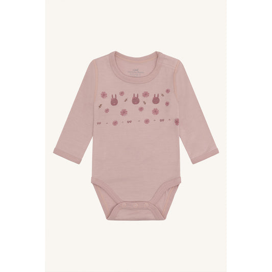Hust & Claire HCBaloo Playing Bodystocking L/S 3735 Adobe Rose