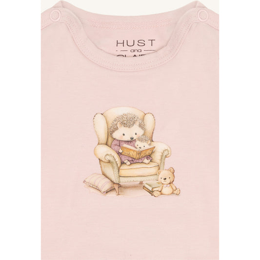 Hust & Claire HCBam Reading Bodystocking L/S 3336 Hushed Pink