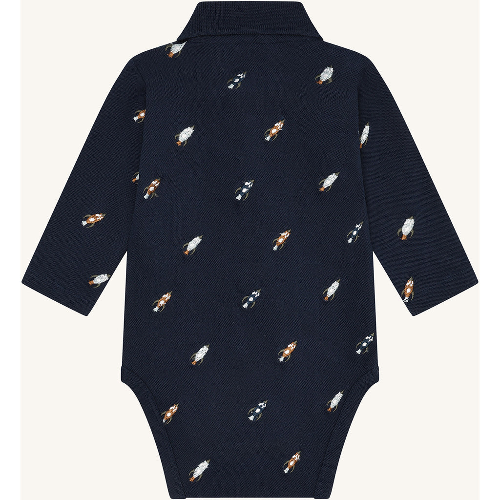 Hust & Claire HCBendy Rocket emb. Bodystocking Shirt 4150 More Navy
