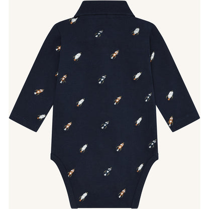 Hust & Claire HCBendy Rocket emb. Bodystocking Shirt 4150 More Navy