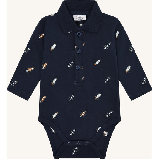 Hust & Claire HCBendy Rocket emb. Bodystocking Shirt 4150 More Navy