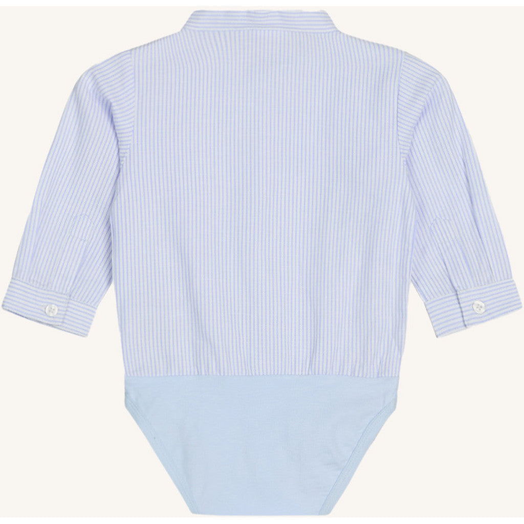 Hust & Claire HCBertil Stripe Bodystocking Shirt 1134 Light Blue