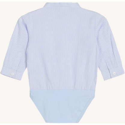 Hust & Claire HCBertil Stripe Bodystocking Shirt 1134 Light Blue