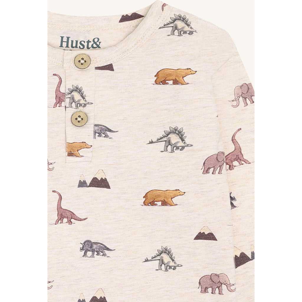 Hust & Claire HCBilly Animals Bodystocking L/S 1290 Wheat Melange