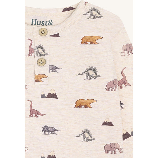 Hust & Claire HCBilly Animals Bodystocking L/S 1290 Wheat Melange