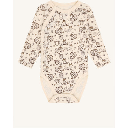 Hust & Claire HCBo Wrap Woodland Bodystocking L/S 3290 Off White