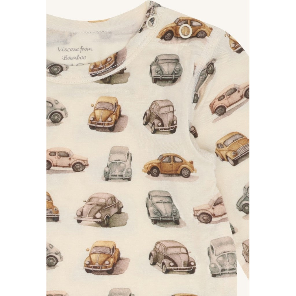 Hust & Claire HCBuller Retro Cars Bodystocking L/S 3517 Sandshell