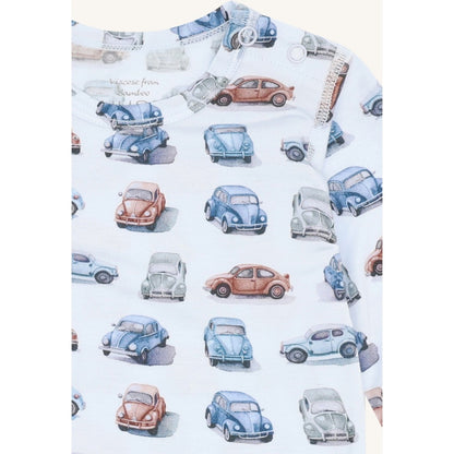 Hust & Claire HCBuller Retro Cars Bodystocking L/S 4000 Water
