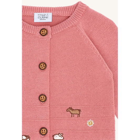 Hust & Claire HCCall Knit Cardigan 3709 Sorbet
