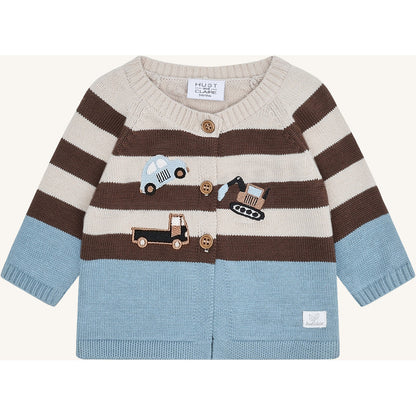 Hust & Claire HCCall Knit play Cardigan 3140 Iron Blue