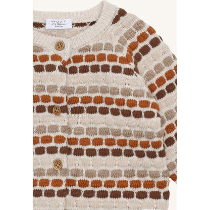 Hust & Claire HCCall dot Cardigan 3022 Squirrel