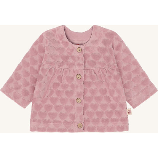 Hust & Claire HCChai Heart Cardigan 3875 Heather