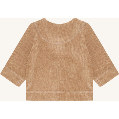 Hust & Claire HCChai Velour Cardigan 3554 Biscuit