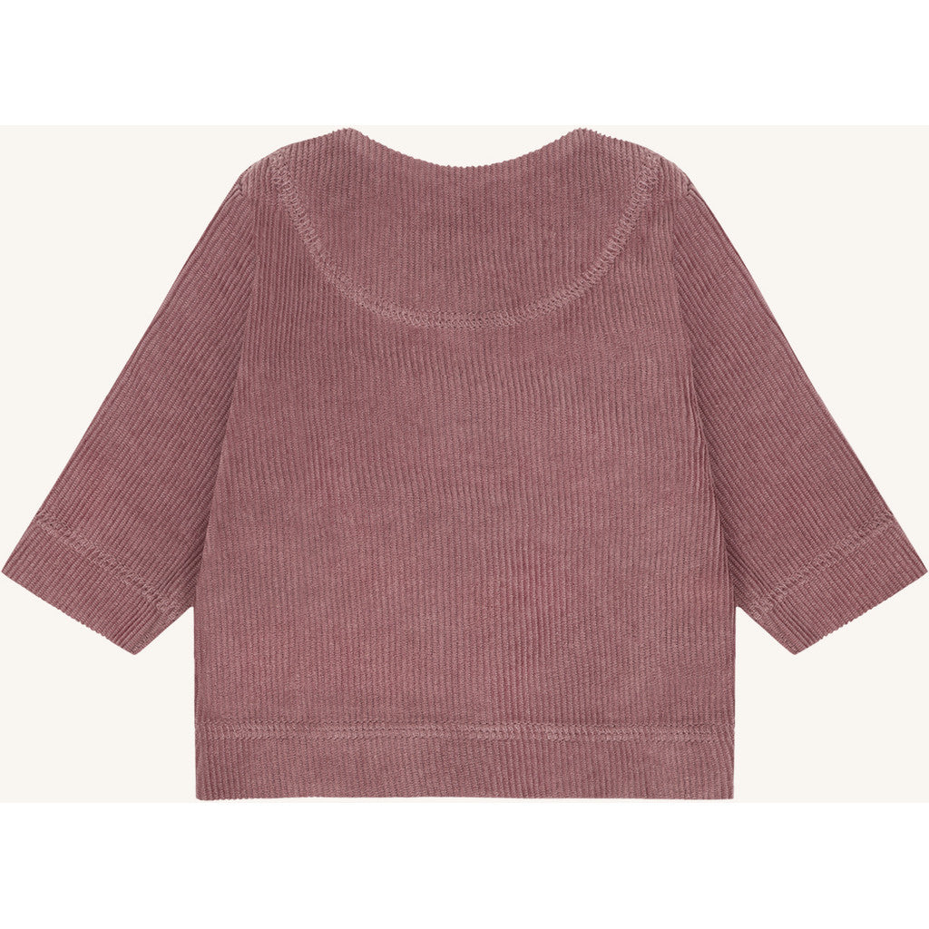 Hust & Claire HCChai Velour Cardigan 3870 Plum