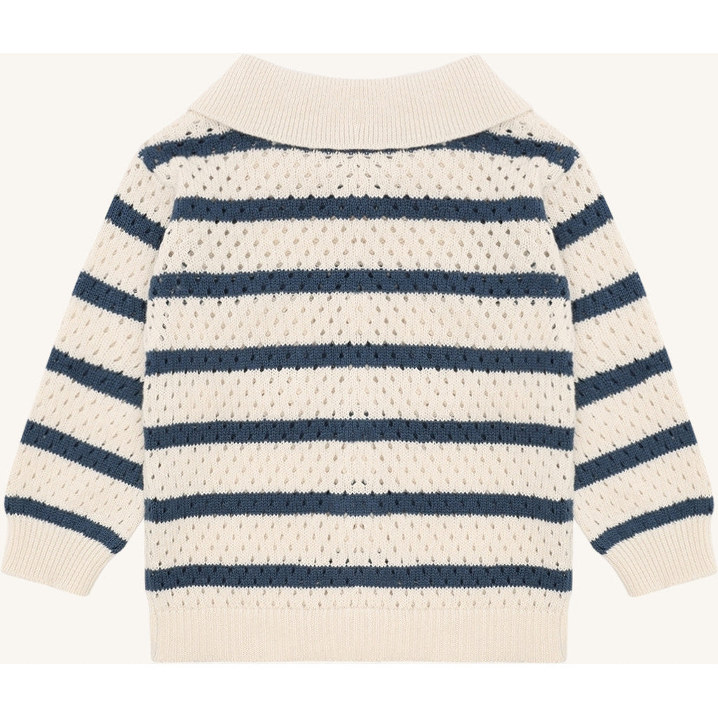 Hust & Claire HCCharli Polo Sport Cardigan 3272 Snow White