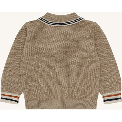 Hust & Claire HCCharli Polo cardigan Cardigan 3554 Biscuit