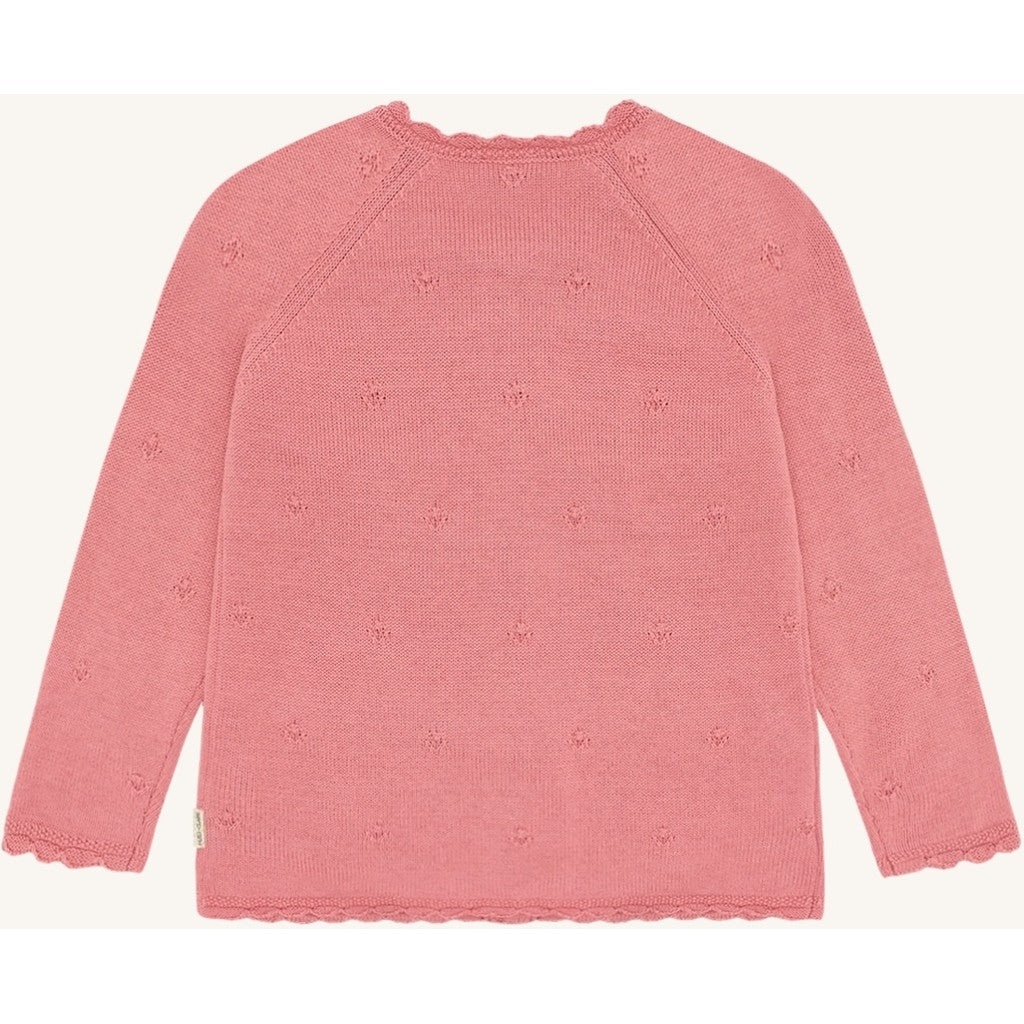 Hust & Claire HCCilja Pointelle Cardigan 3709 Sorbet