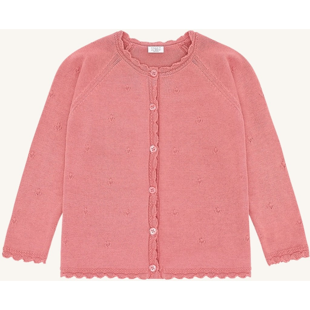 Hust & Claire HCCilja Pointelle Cardigan 3709 Sorbet