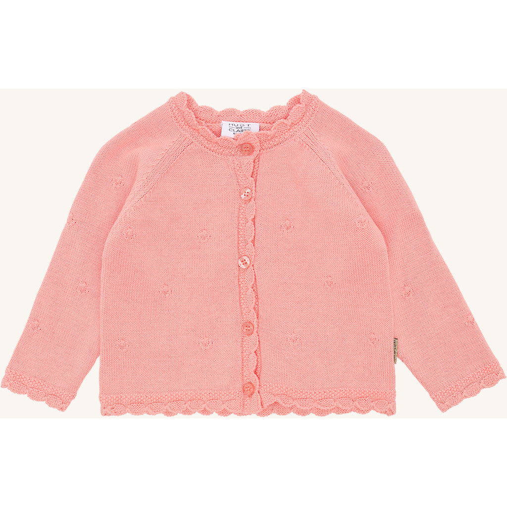 Hust & Claire HCCilja Pointelle Cardigan 3761 Shell