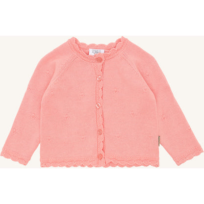 Hust & Claire HCCilja Pointelle Cardigan 3761 Shell