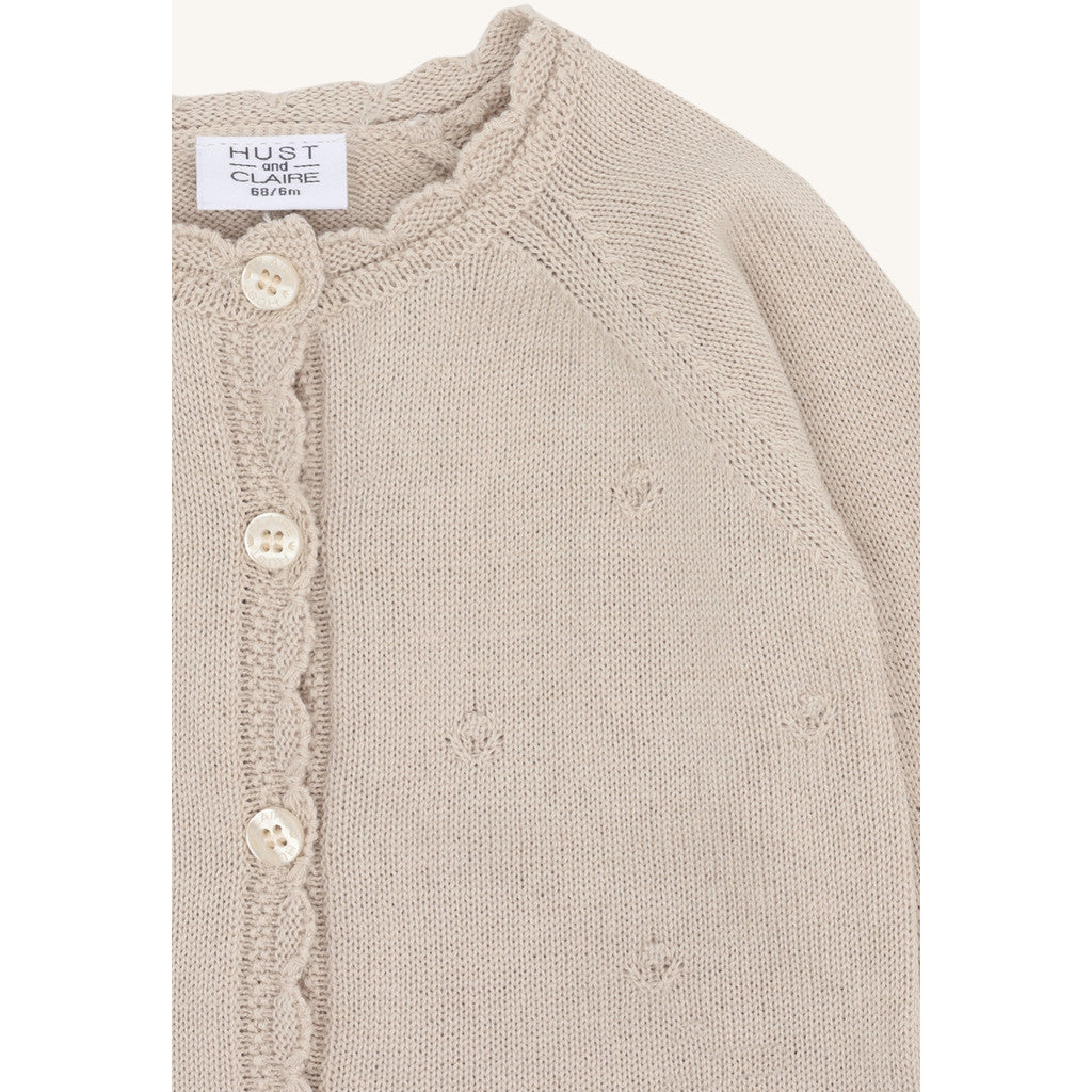 Hust & Claire HCCilja Pointelle Cardigan 4511 Kit