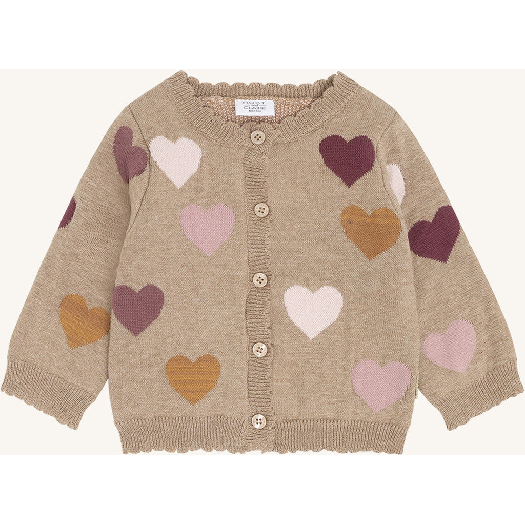 Hust & Claire HCCilja lovely Cardigan 3554 Biscuit