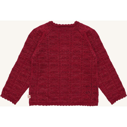 Hust & Claire HCCilja xmas Cardigan 3379 Teaberry