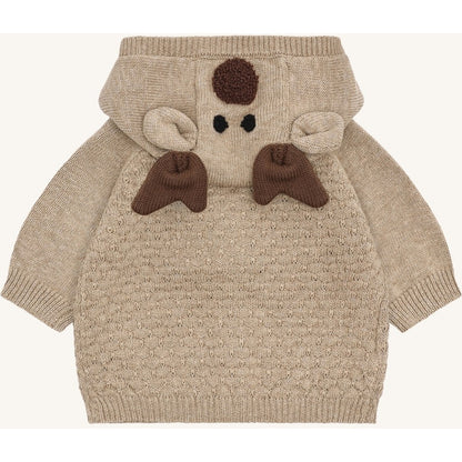 Hust & Claire HCCookie Deer Cardigan 3554 Biscuit