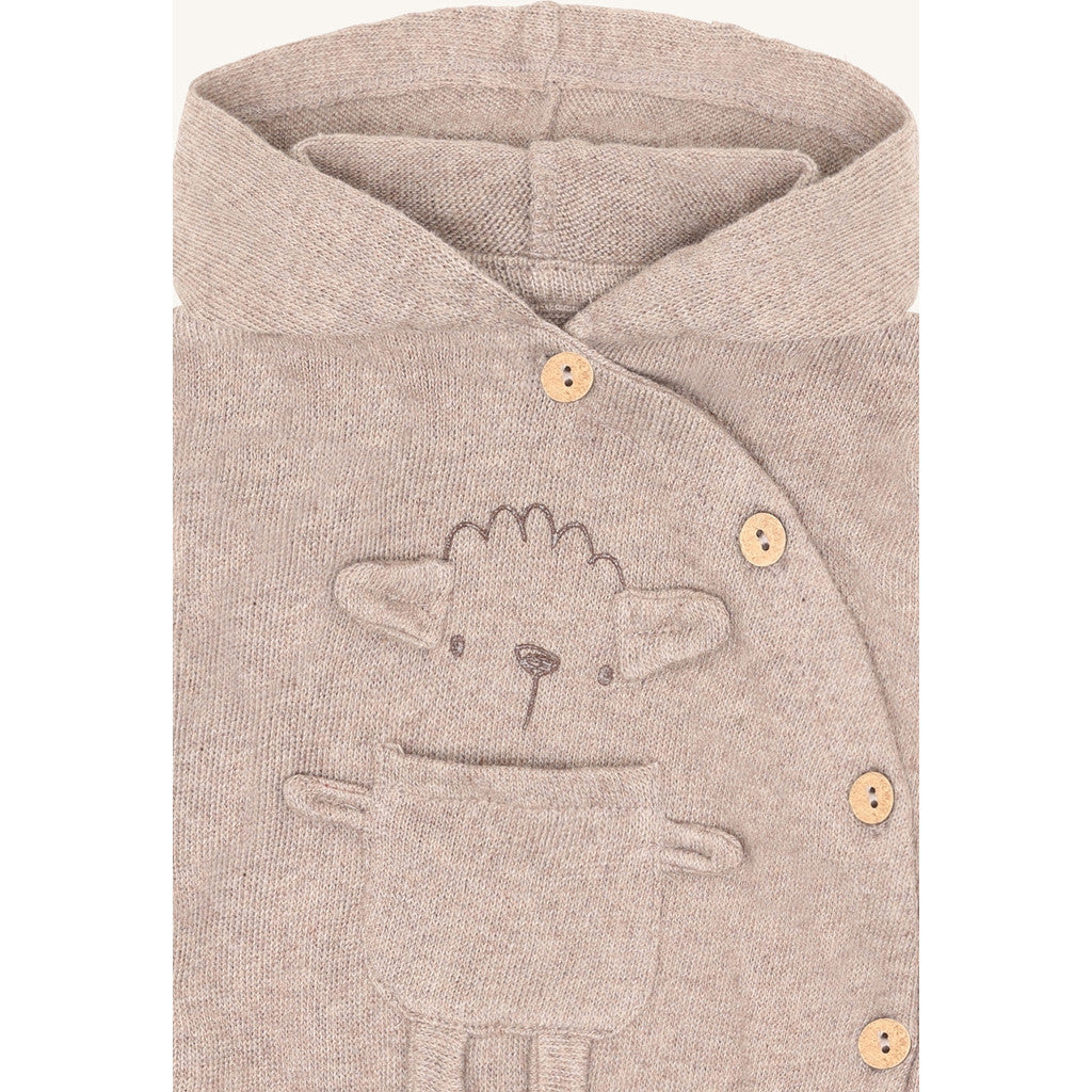 Hust & Claire HCCookie Sheep Hoodie 3233 Kangaroo Melange