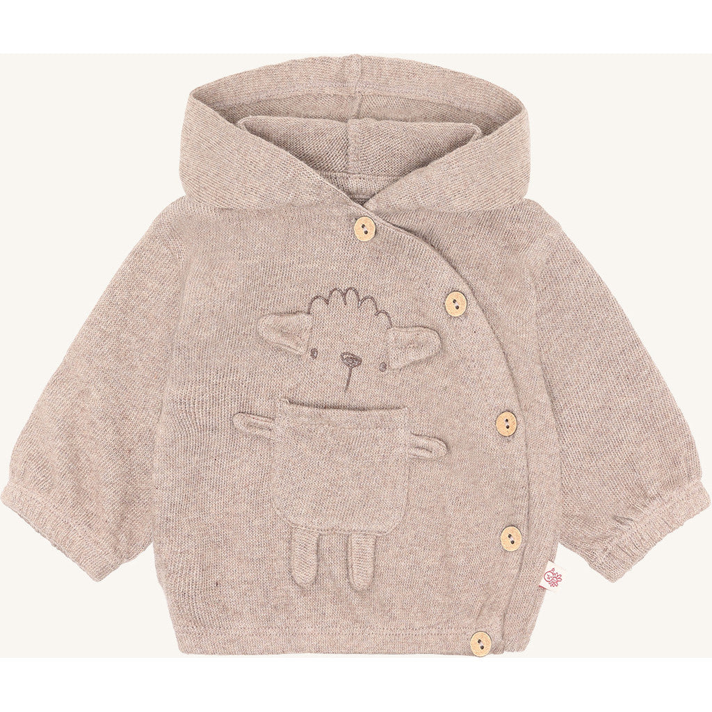 Hust & Claire HCCookie Sheep Hoodie 3233 Kangaroo Melange