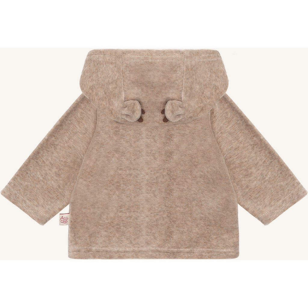 Hust & Claire HCCookie Velour Cardigan 3554 Biscuit